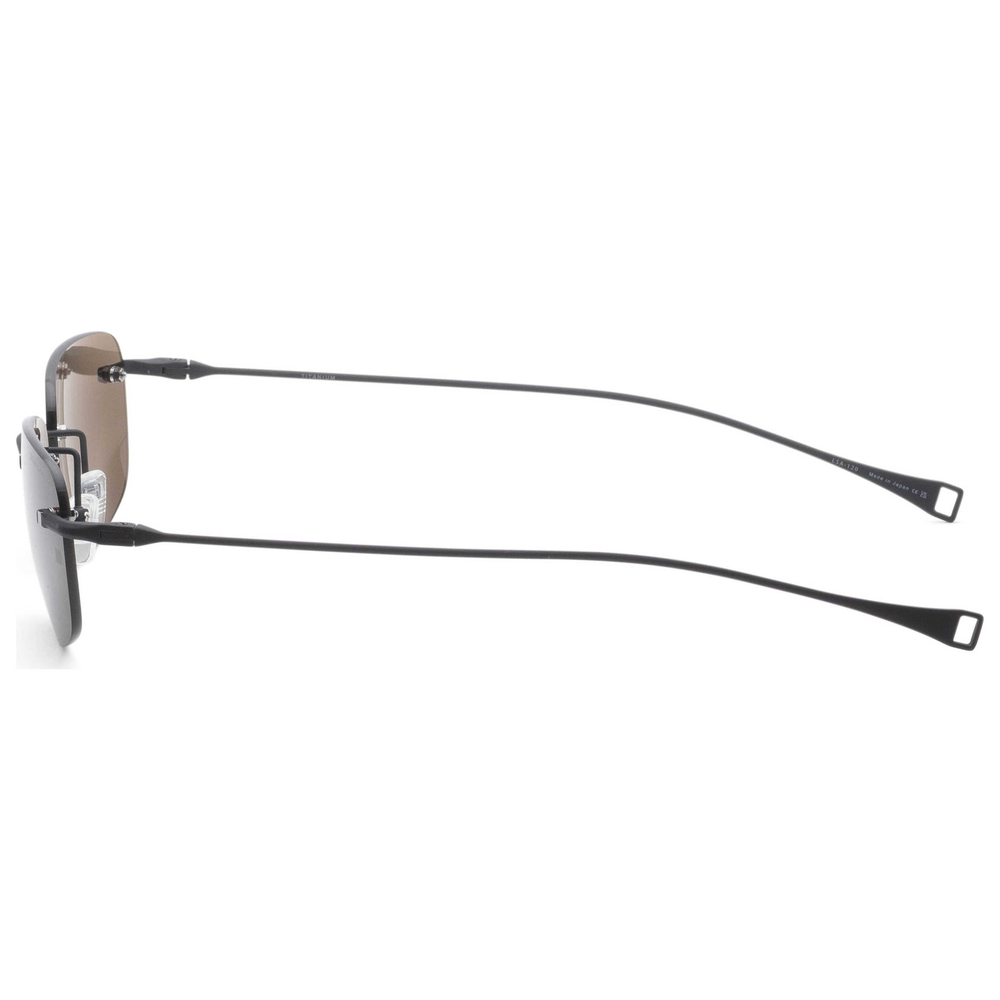 Left view of Dita Lancier Men's Sunglasses DLS120-A-04