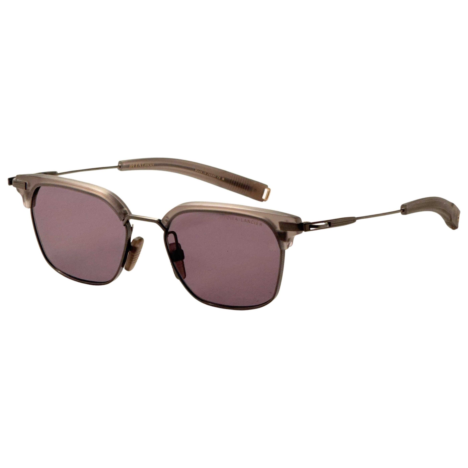 Front view of Dita Lancier Men's Sunglasses DLS410-A-02-A