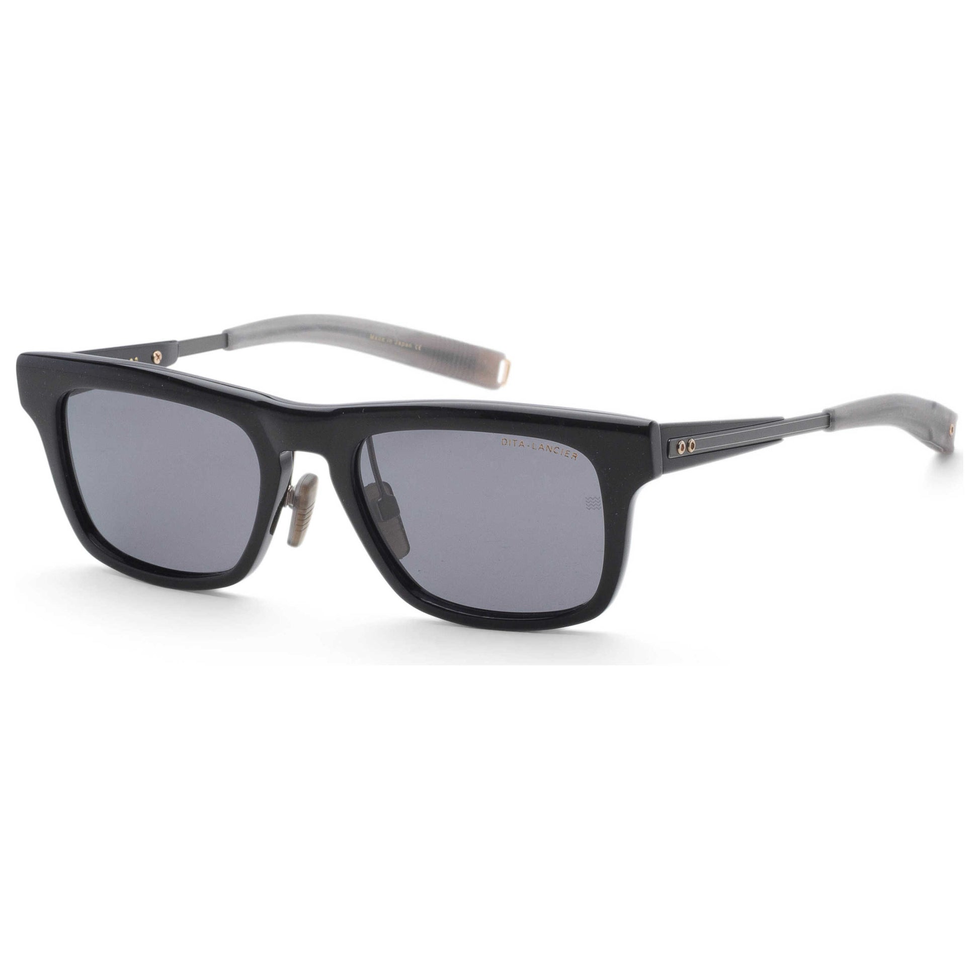 Front view of Dita Lancier Men's Sunglasses DLS700-53-01AF