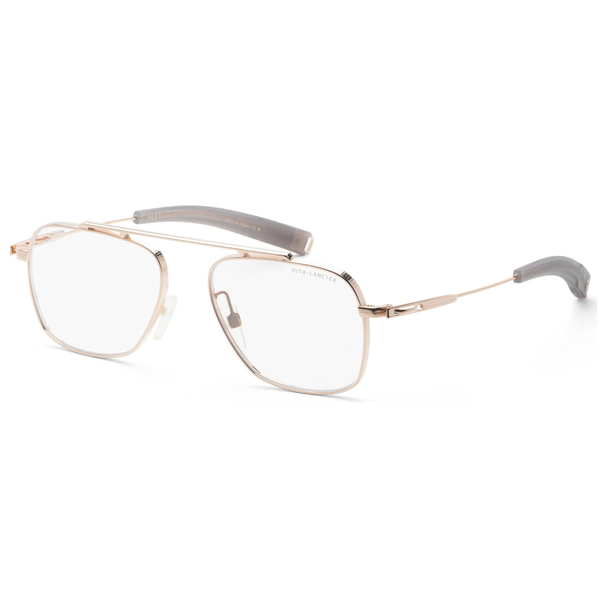 Front view of Dita Lancier Men's Sunglasses DLX105-53-02-Z