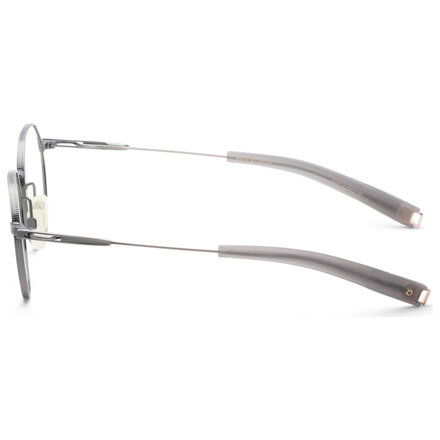 Left view of Dita Lancier Men's Sunglasses DLX108-A-03-Z