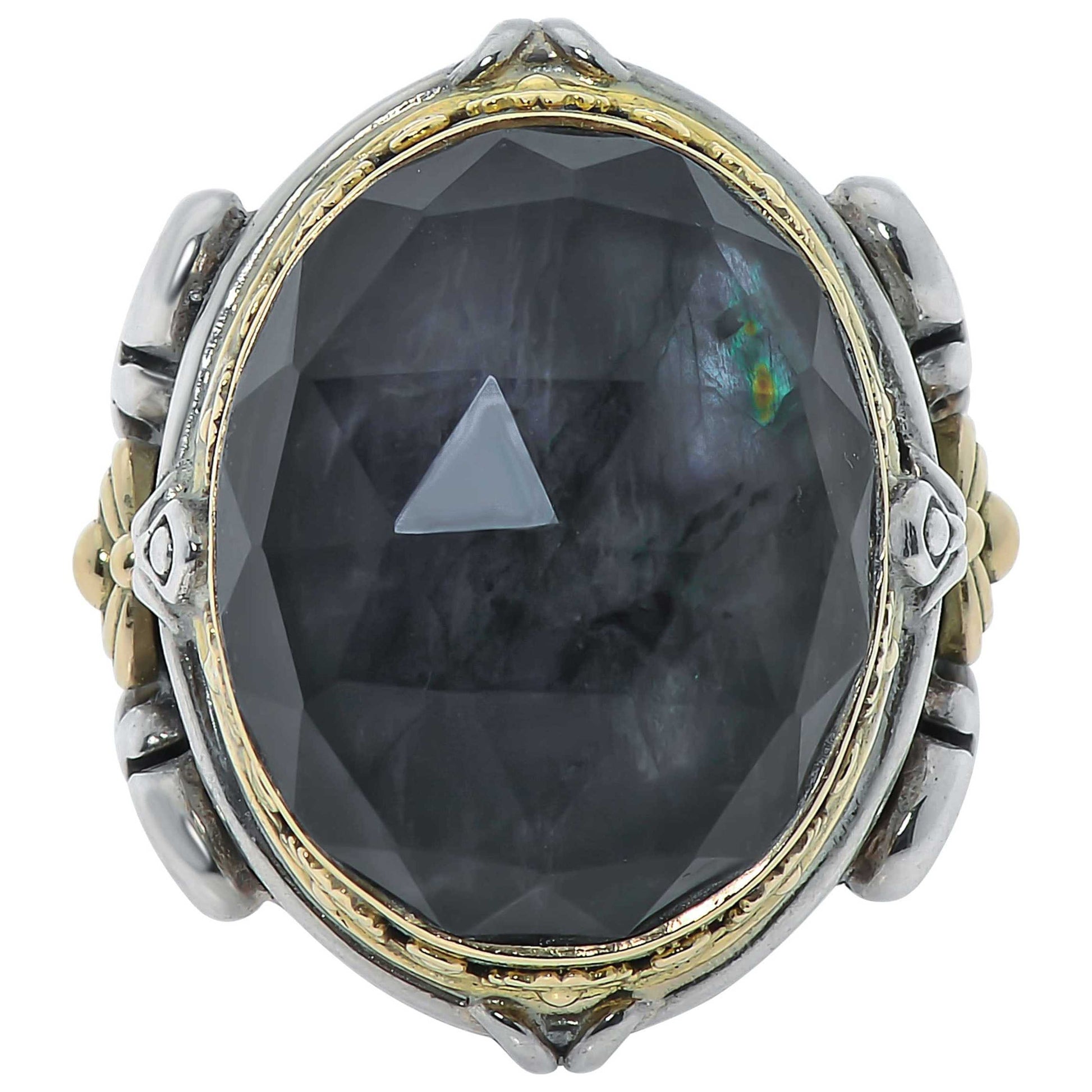 Front view of Konstantino Cassiopeia Women's Ring DMK2060-301