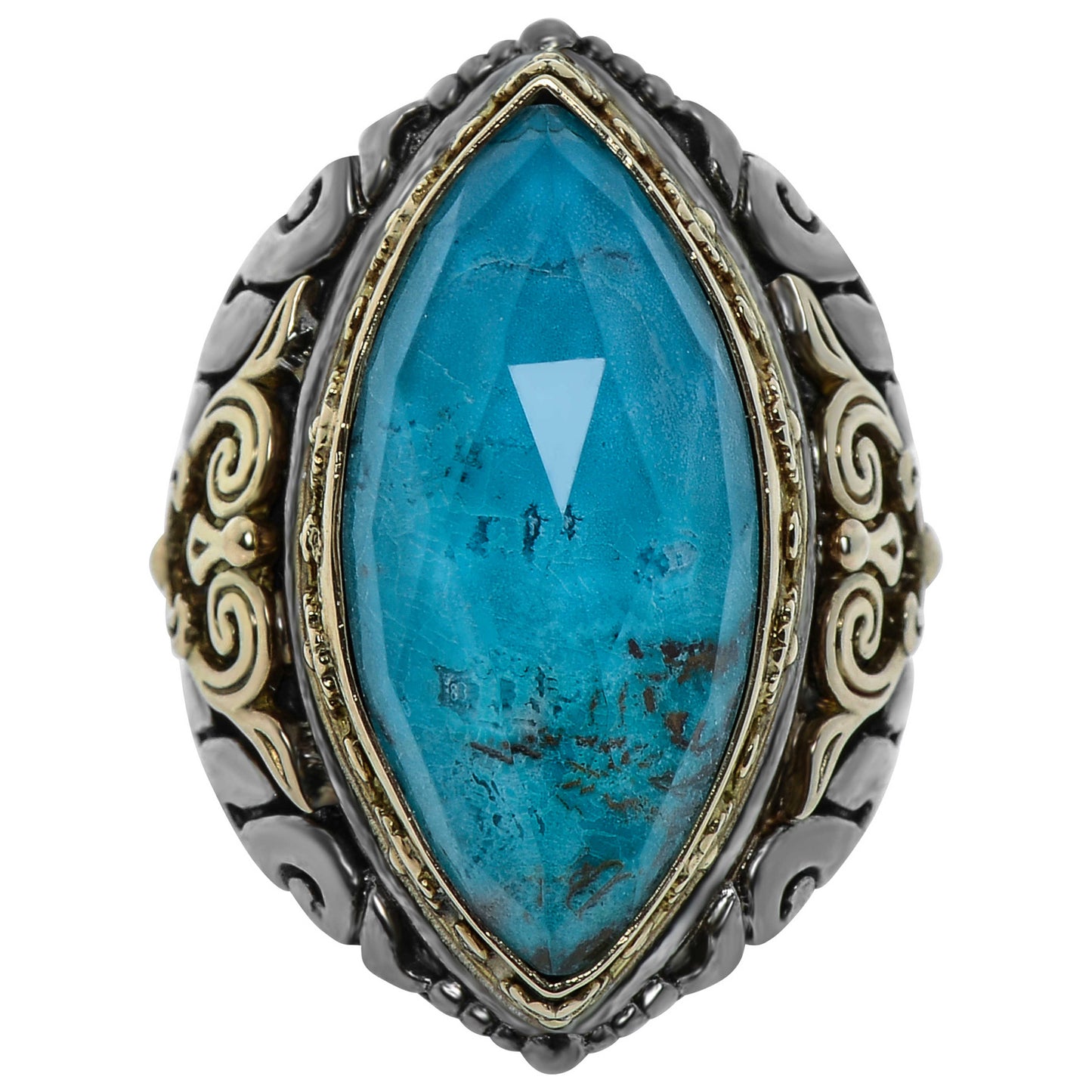 Front view of Konstantino Statement Women's Ring DMK2063-370