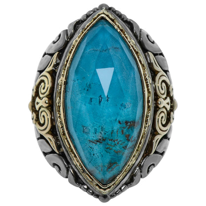 Front view of Konstantino Statement Women's Ring DMK2063-370
