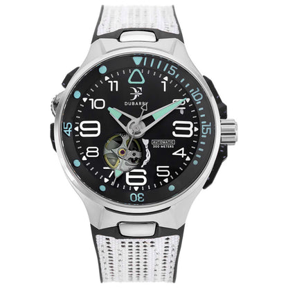 Front view of Franck Dubarry Deep Ocean Men's Automatic Watch DO-07GRYWHT