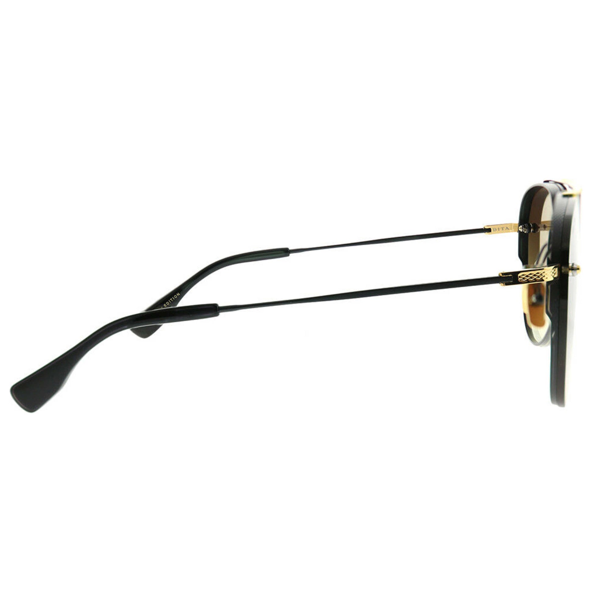 Dita Decade Two Unisex Sunglasses DRX-2082-B-BLK-GLD-62 - Image #4