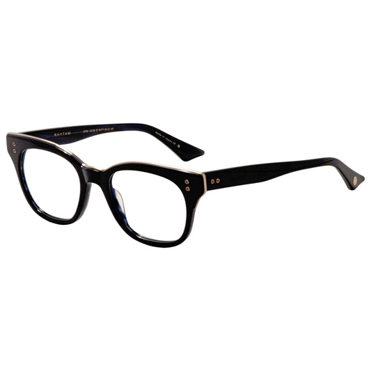 Front view of Dita Rhythm Men's Opticals DRX-3039-D-NVY-GLD-50-Z