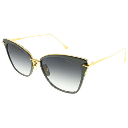 Front view of Dita Arize Women's Sunglasses DRX-3041-A-T-BLK-GLD-54