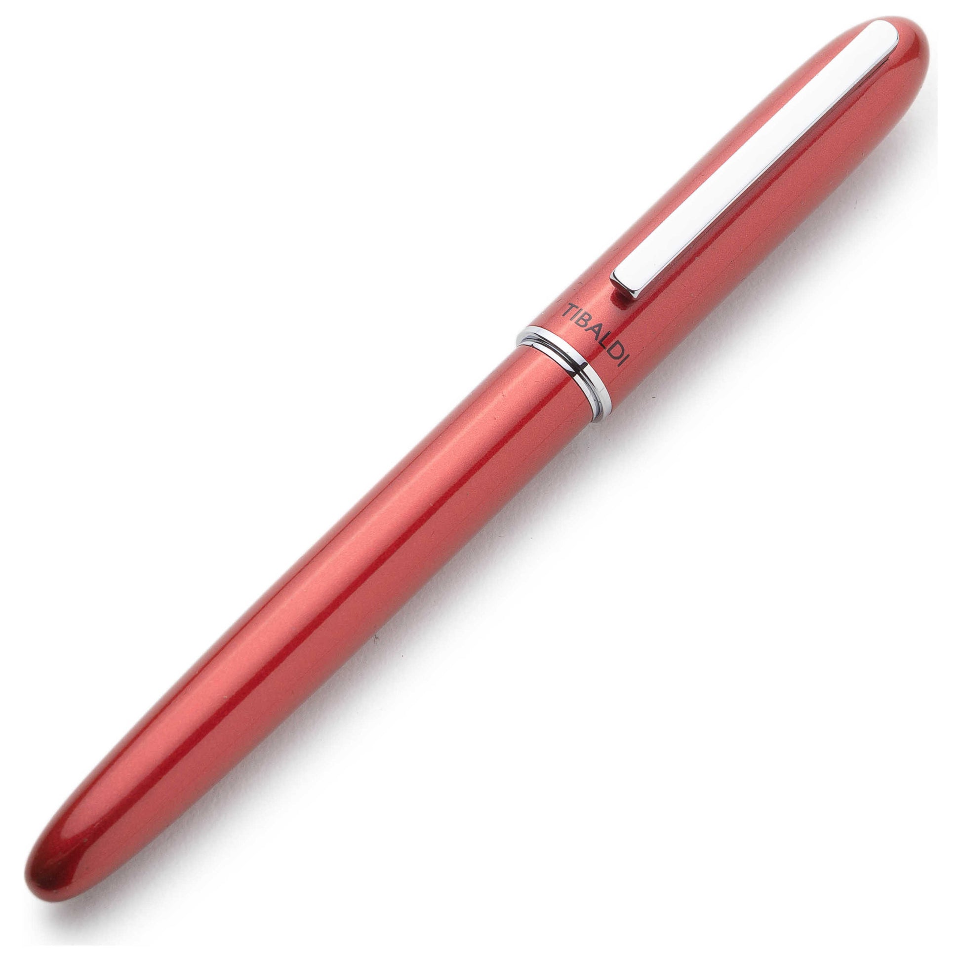 Front view of Tibaldi by Montegrappa Amazing Red Pen DSC-485_FP  F