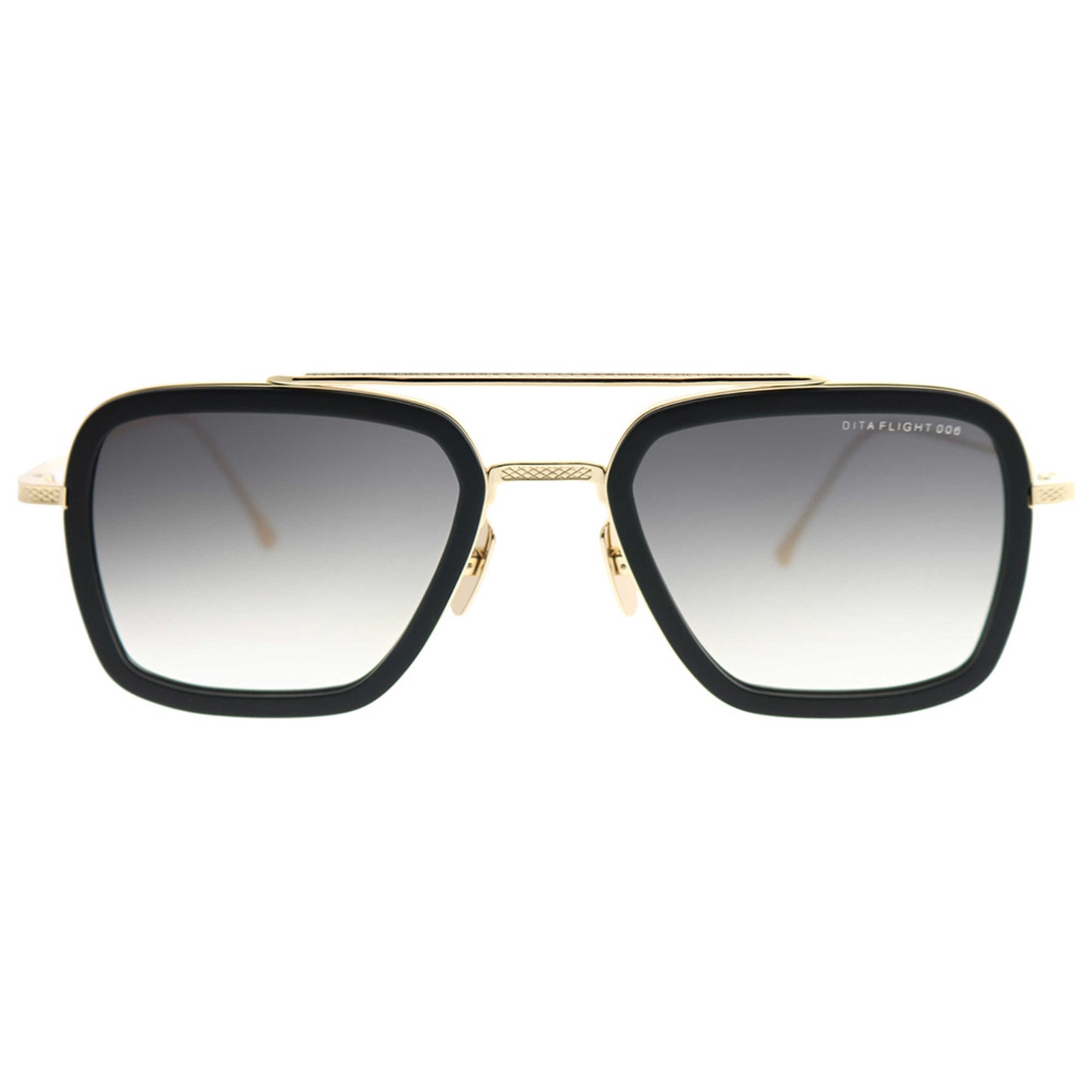 Dita Flight Unisex Sunglasses DT-7806-B-BLK-GLD-52 - Image #2