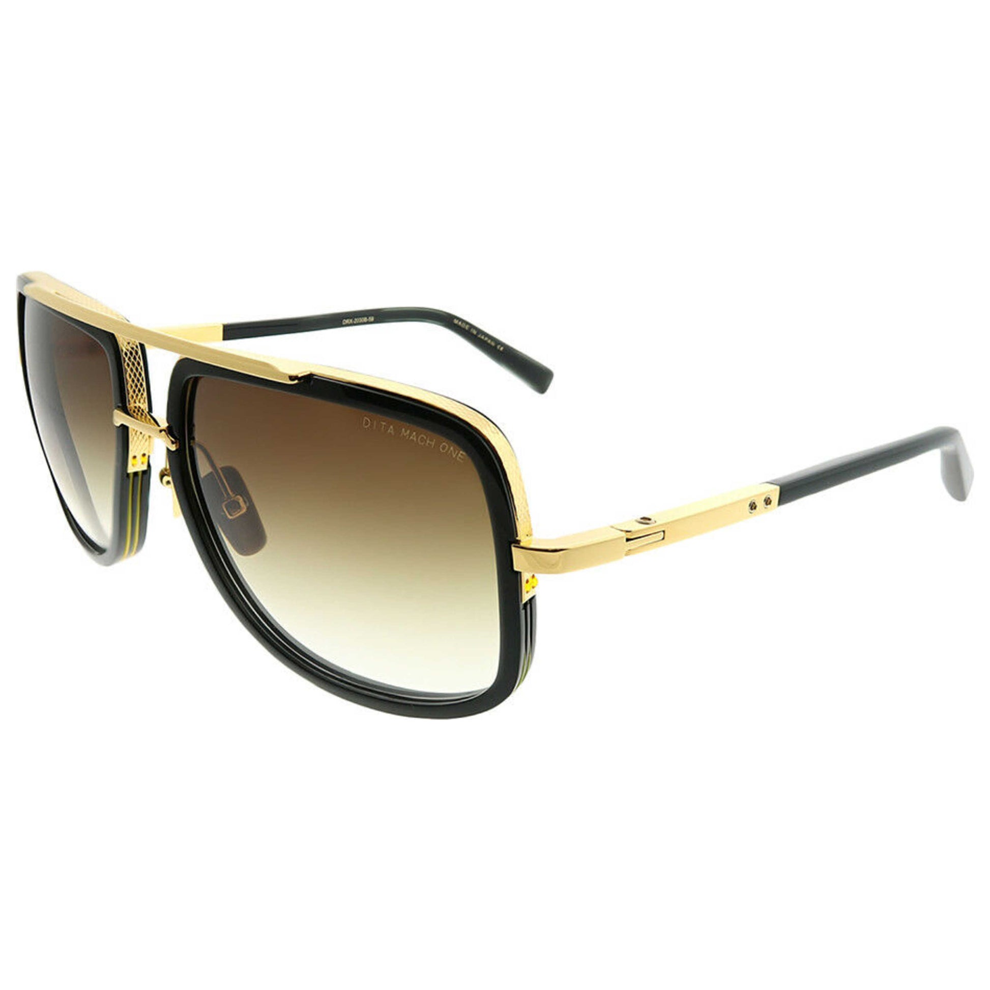 Front view of Dita Mach-One Unisex Sunglasses DT-DRX-2030B-59