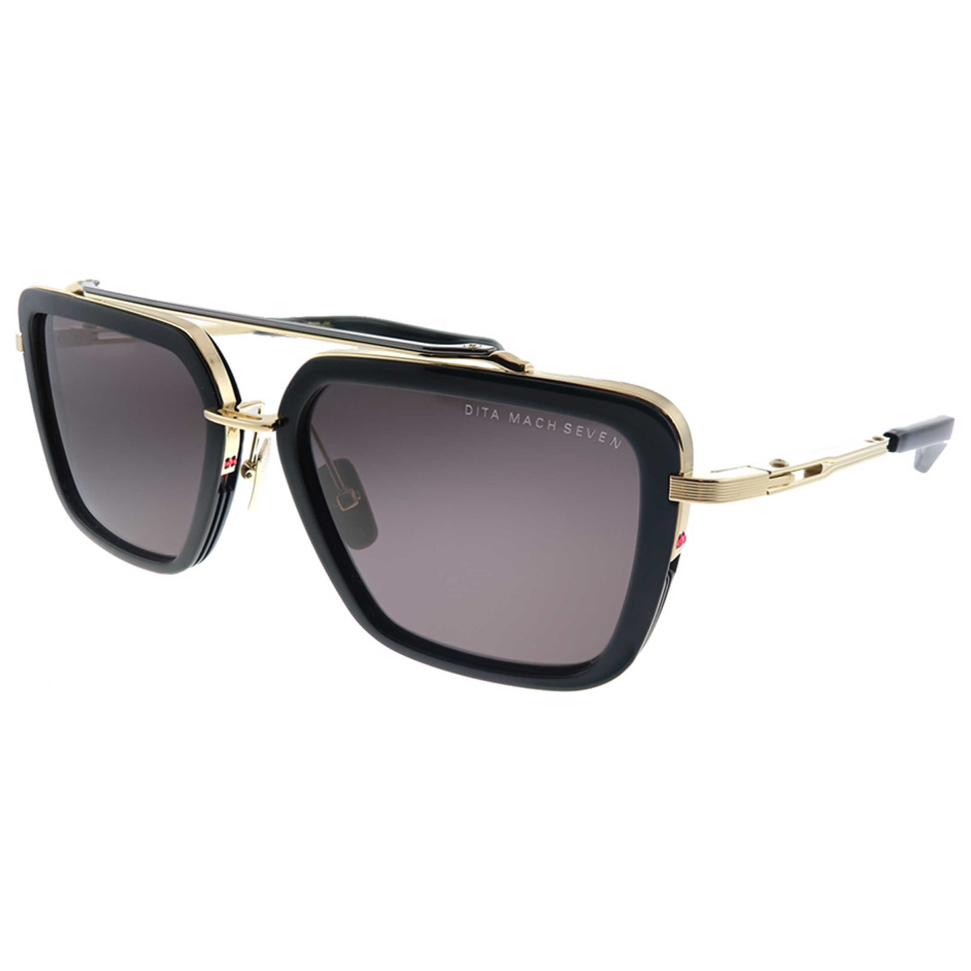 Front view of Dita Mach Seven Women's Sunglasses DT-DTS135-56-01