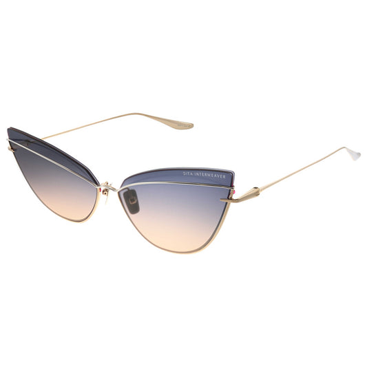Front view of Dita Interweaver Women's Sunglasses DT-DTS527-63-02