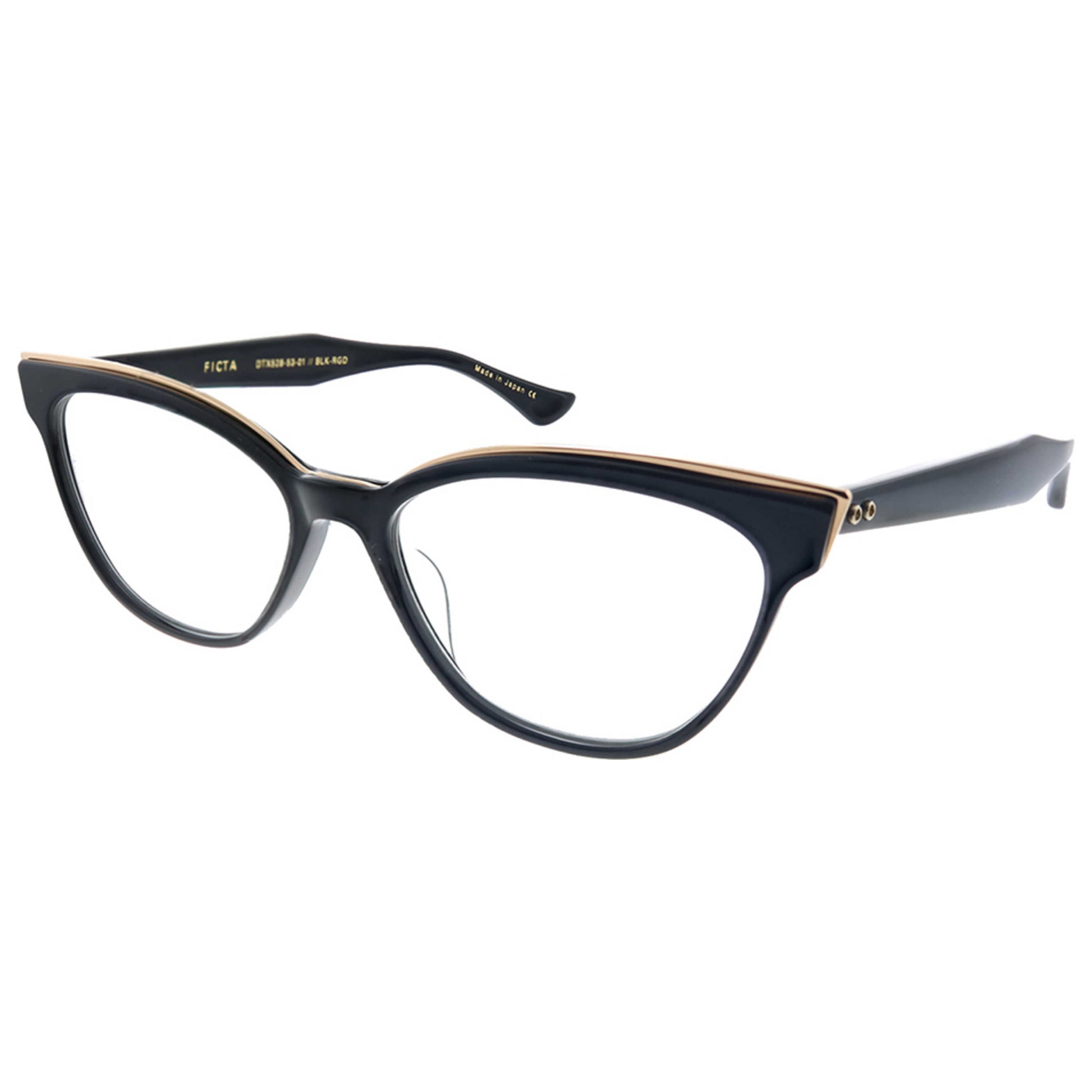 Front view of Dita Ficta Women's Sunglasses DT-DTX528-53-01
