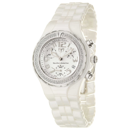 Front view of TechnoMarine Ceramic Women's Swiss Quartz (Battery-Powered) Watch DTC55C