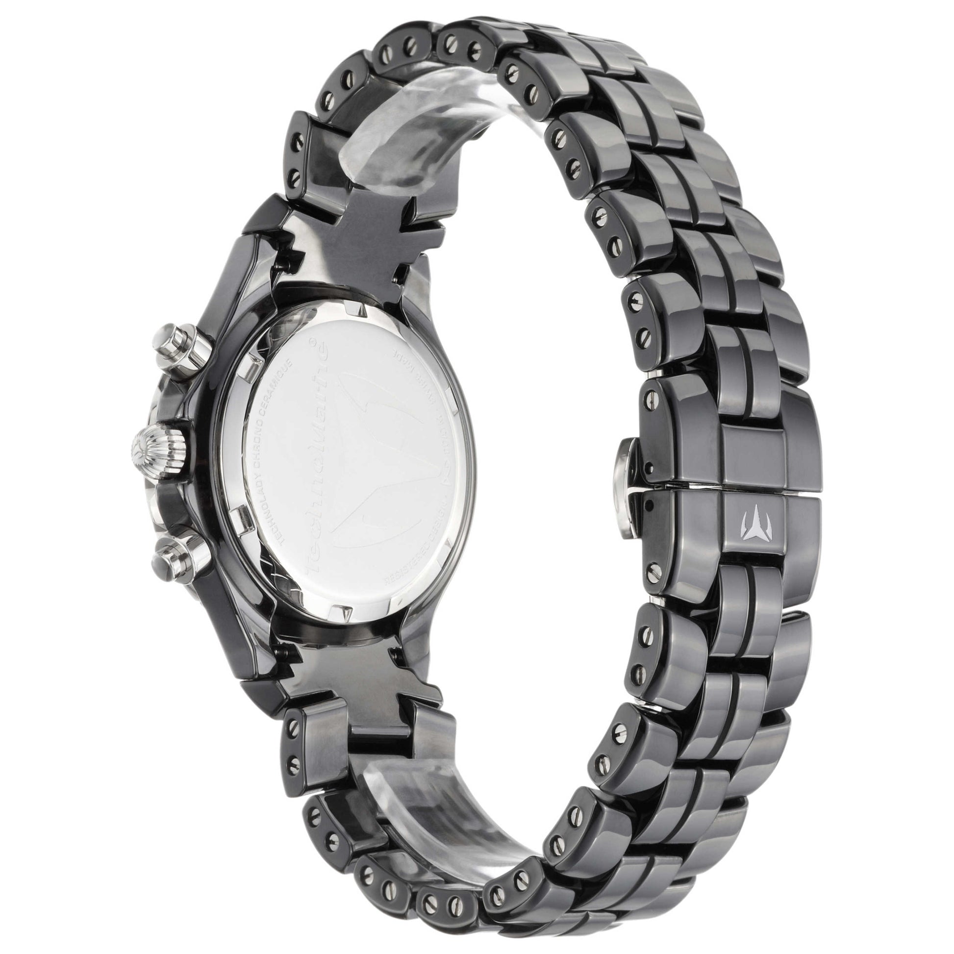 TechnoMarine Ceramic Women's Swiss Quartz (Battery-Powered) Watch DTLCCB02C - Image #2