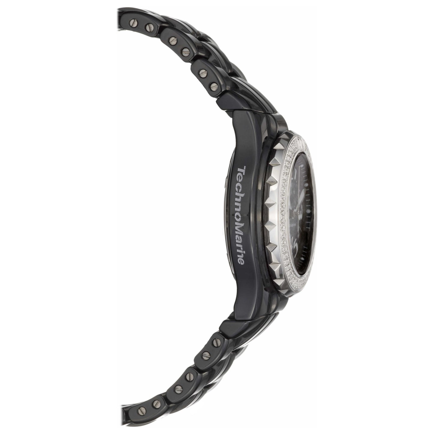 TechnoMarine Ceramic Women's Swiss Quartz (Battery-Powered) Watch DTLCCB02C - Image #3