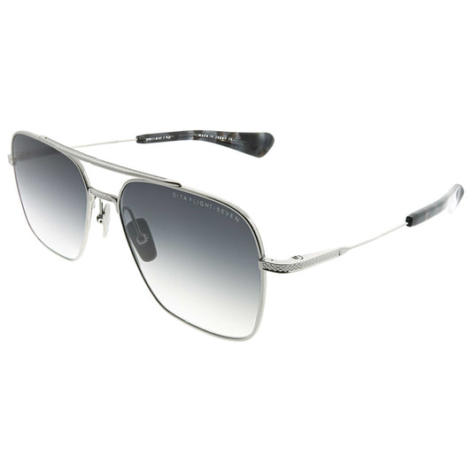 Front view of Dita Flight Seven Unisex Sunglasses DTS111-57-01