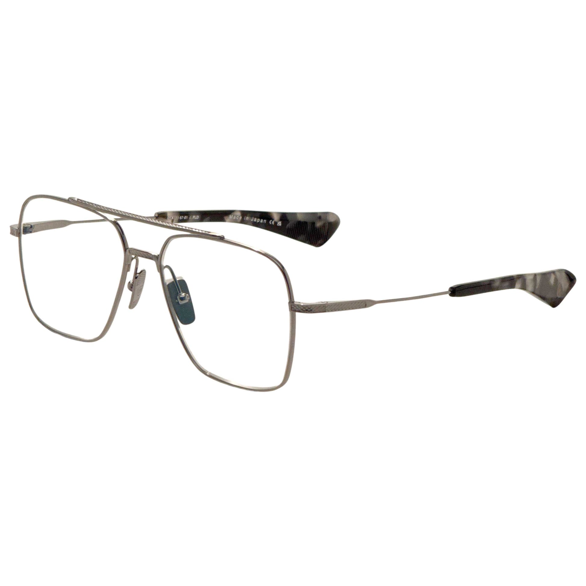 Front view of Dita Flight-Seven Men's Opticals DTX111-57-01-Z