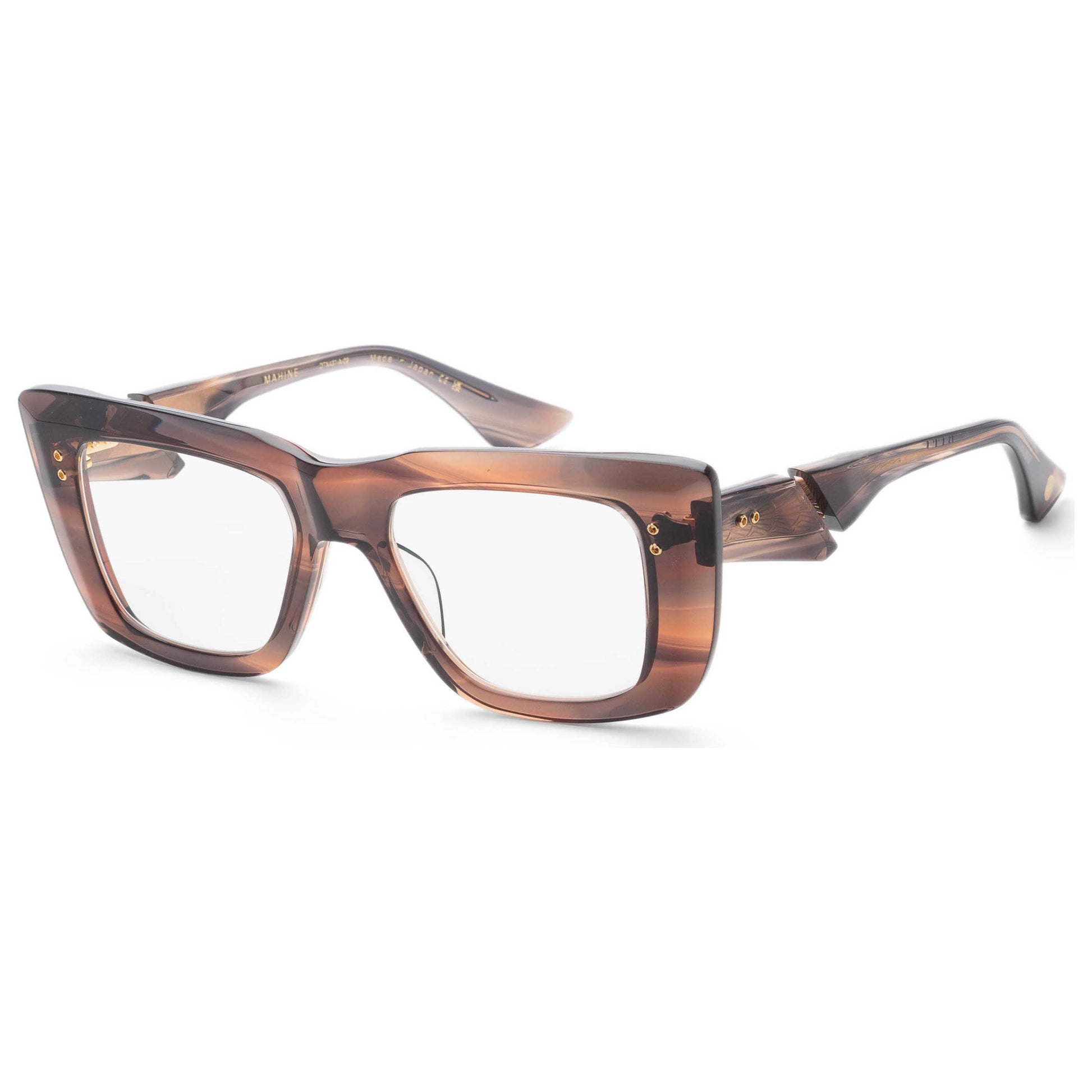 Front view of Dita Icelus Unisex Opticals DTX437-A-02