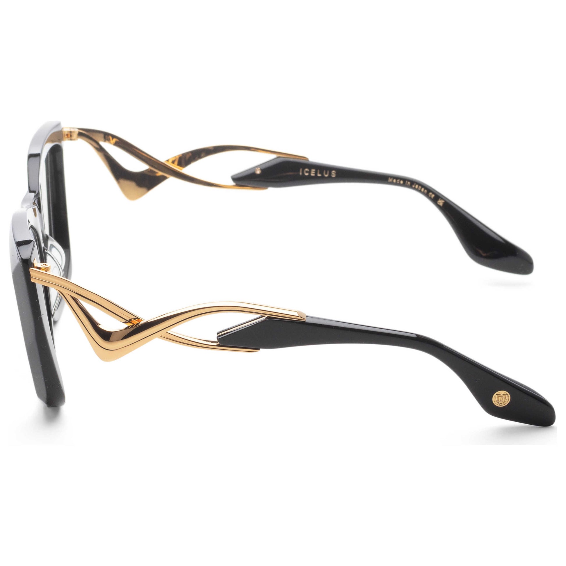Left view of Dita Icelus Women's Opticals DTX438-A-01