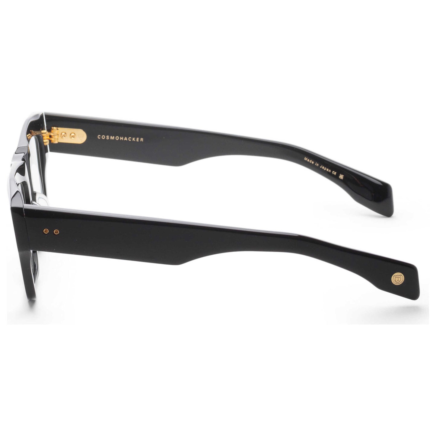 Left view of Dita Cosmohacker Unisex Opticals DTX727-A-01