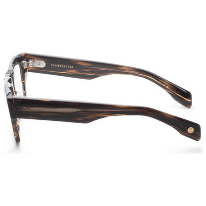 Left view of Dita Cosmohacker Unisex Opticals DTX727-A-02