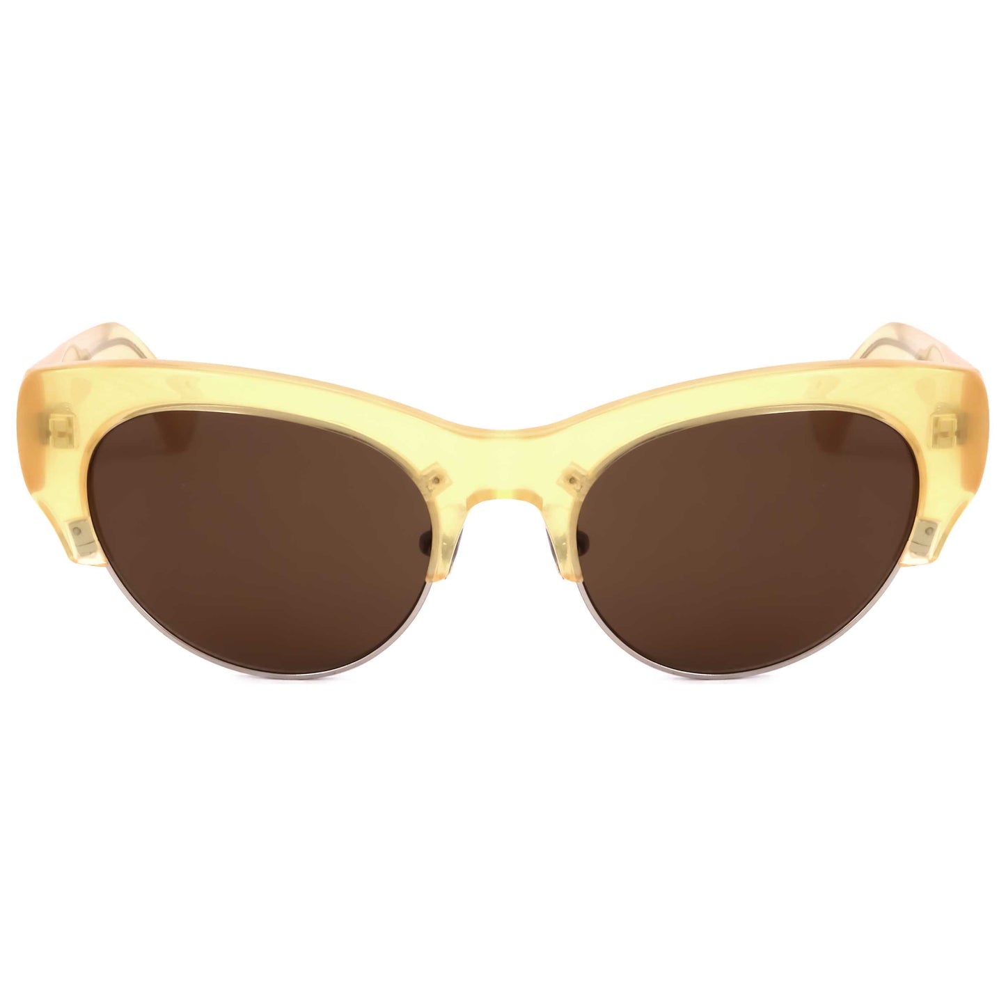 Linda Farrow Dries Van Noten Women's Sunglasses DVN100-C1-53 - Image #6