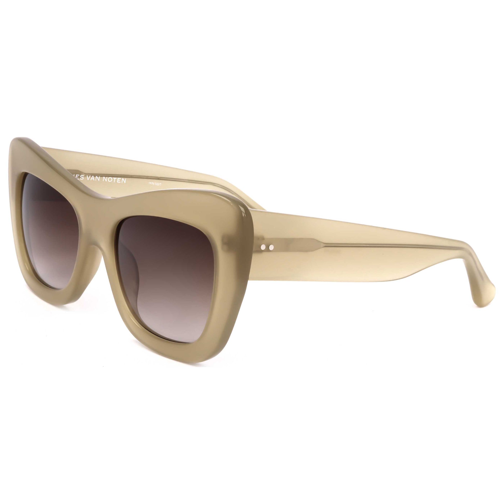 Front view of Linda Farrow Dries Van Noten Women's Sunglasses DVN122-C7-56