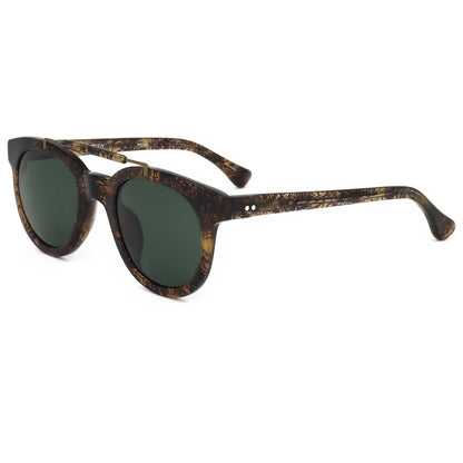Front view of Linda Farrow Dries Van Noten Men's Sunglasses DVN132-C1-46