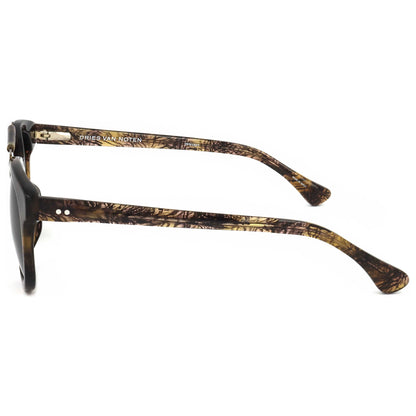 Linda Farrow Dries Van Noten Men's Sunglasses DVN132-C1-46 - Image #3