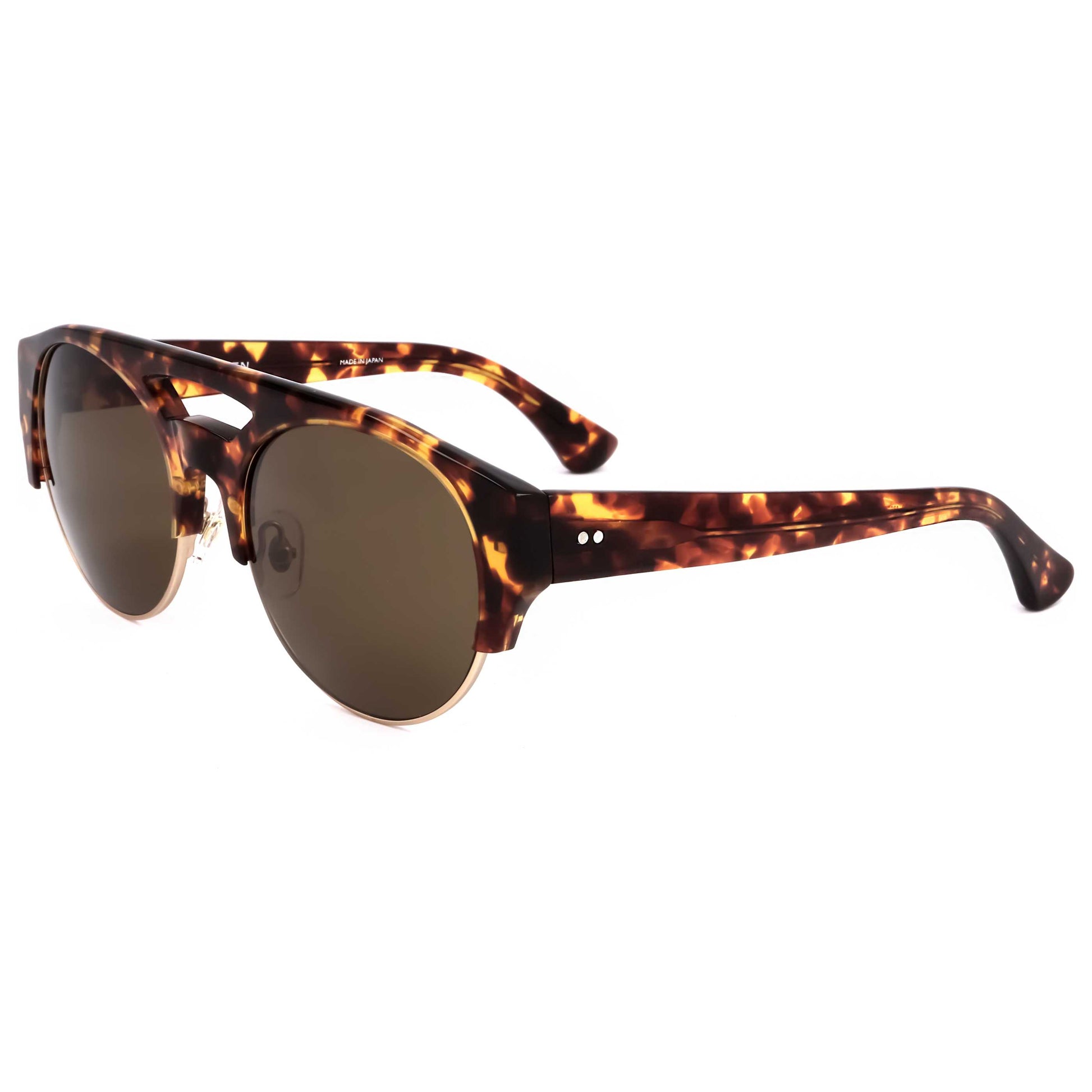 Front view of Linda Farrow Dries Van Noten Women's Sunglasses DVN152-C3-54
