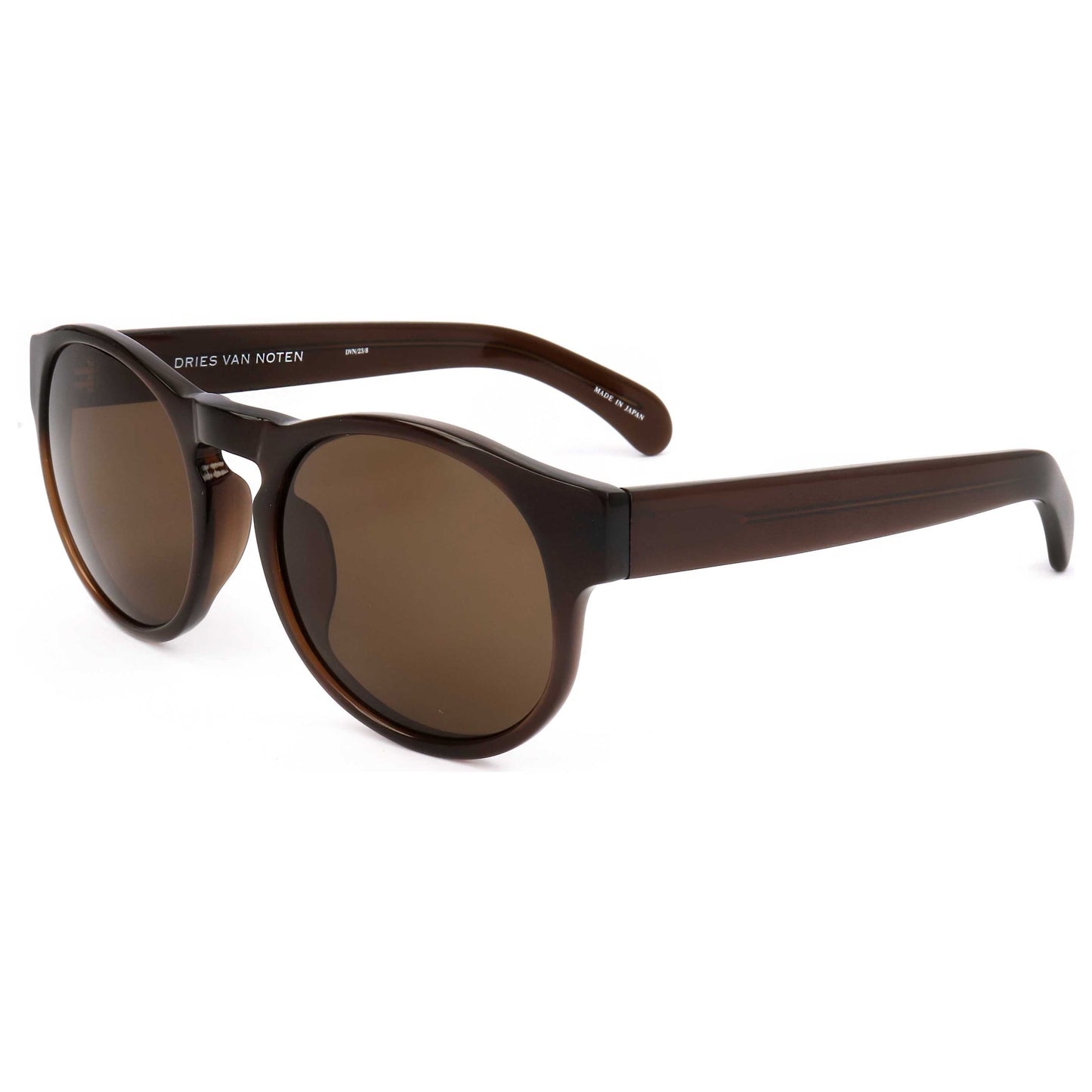 Front view of Linda Farrow Dries Van Noten Unisex Sunglasses DVN23-C8-52