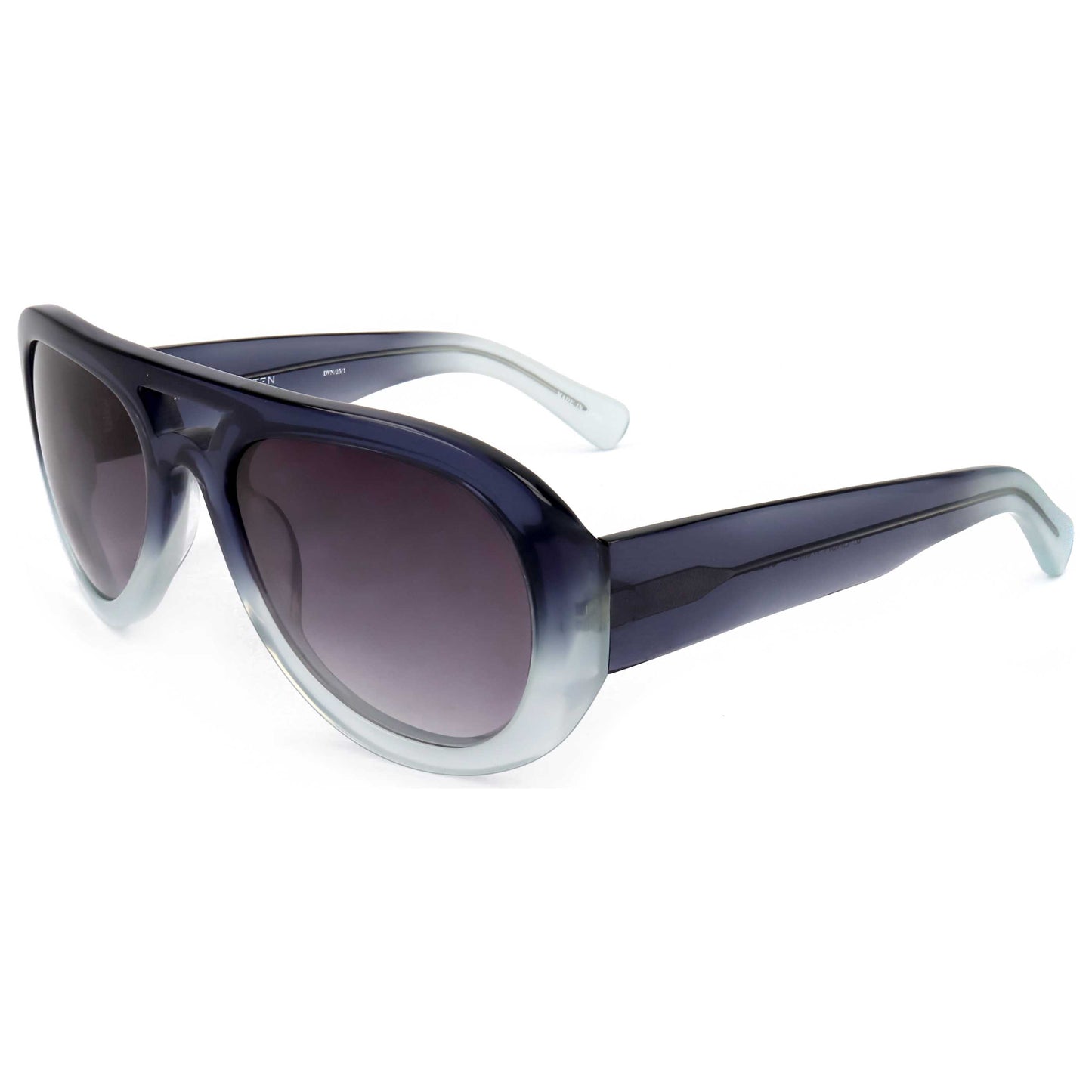 Front view of Linda Farrow Dries Van Noten Unisex Sunglasses DVN25-C1
