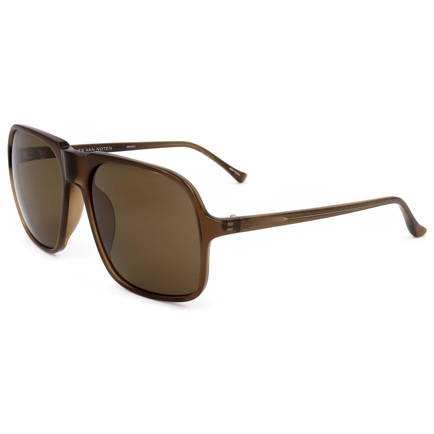 Front view of Linda Farrow Dries Van Noten Unisex Sunglasses DVN29-C3-59