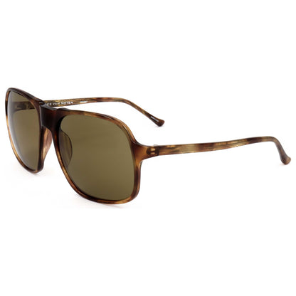 Front view of Linda Farrow Dries Van Noten Unisex Sunglasses DVN29-C7-57