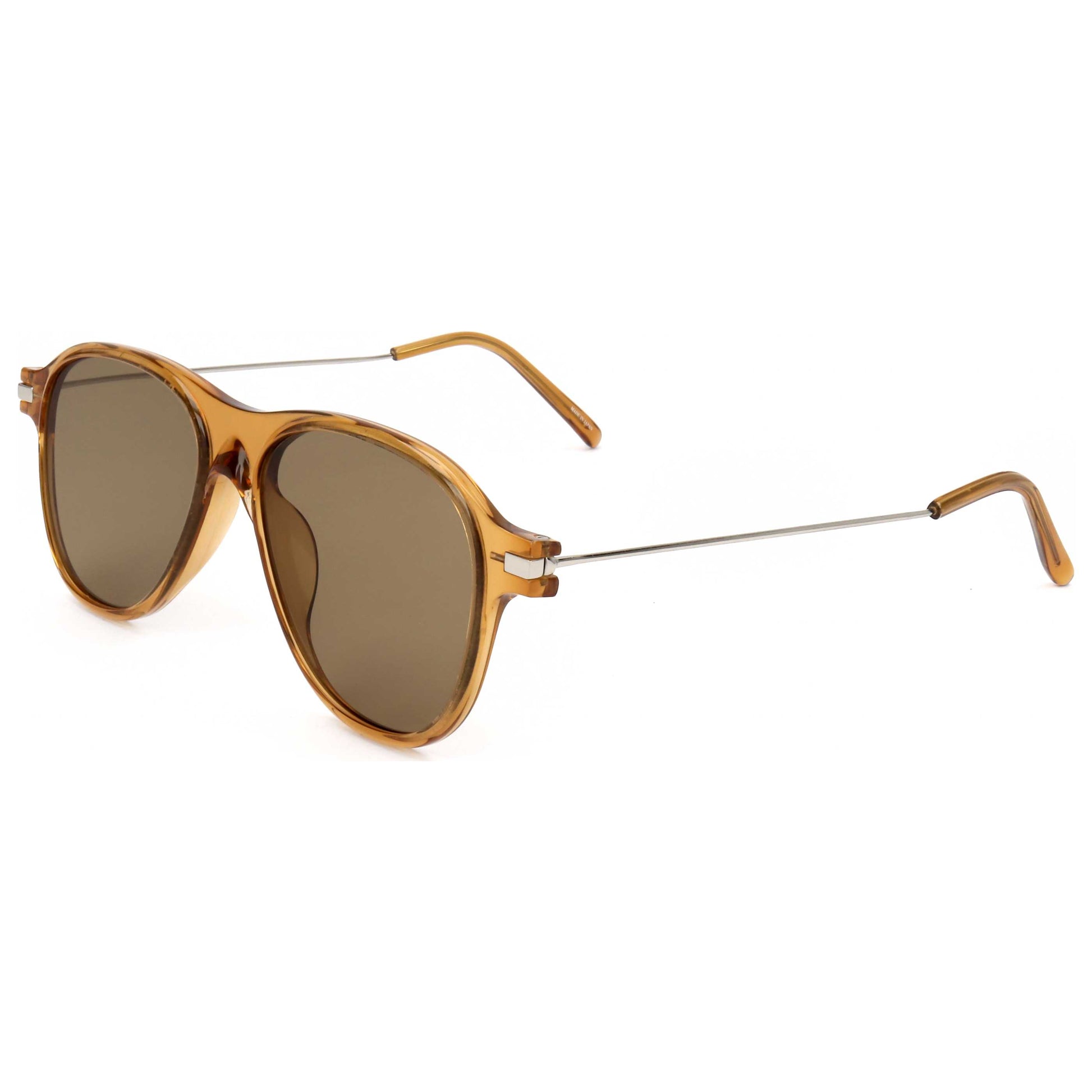 Front view of Linda Farrow Dries Van Noten Men's Sunglasses DVN34-C2-53