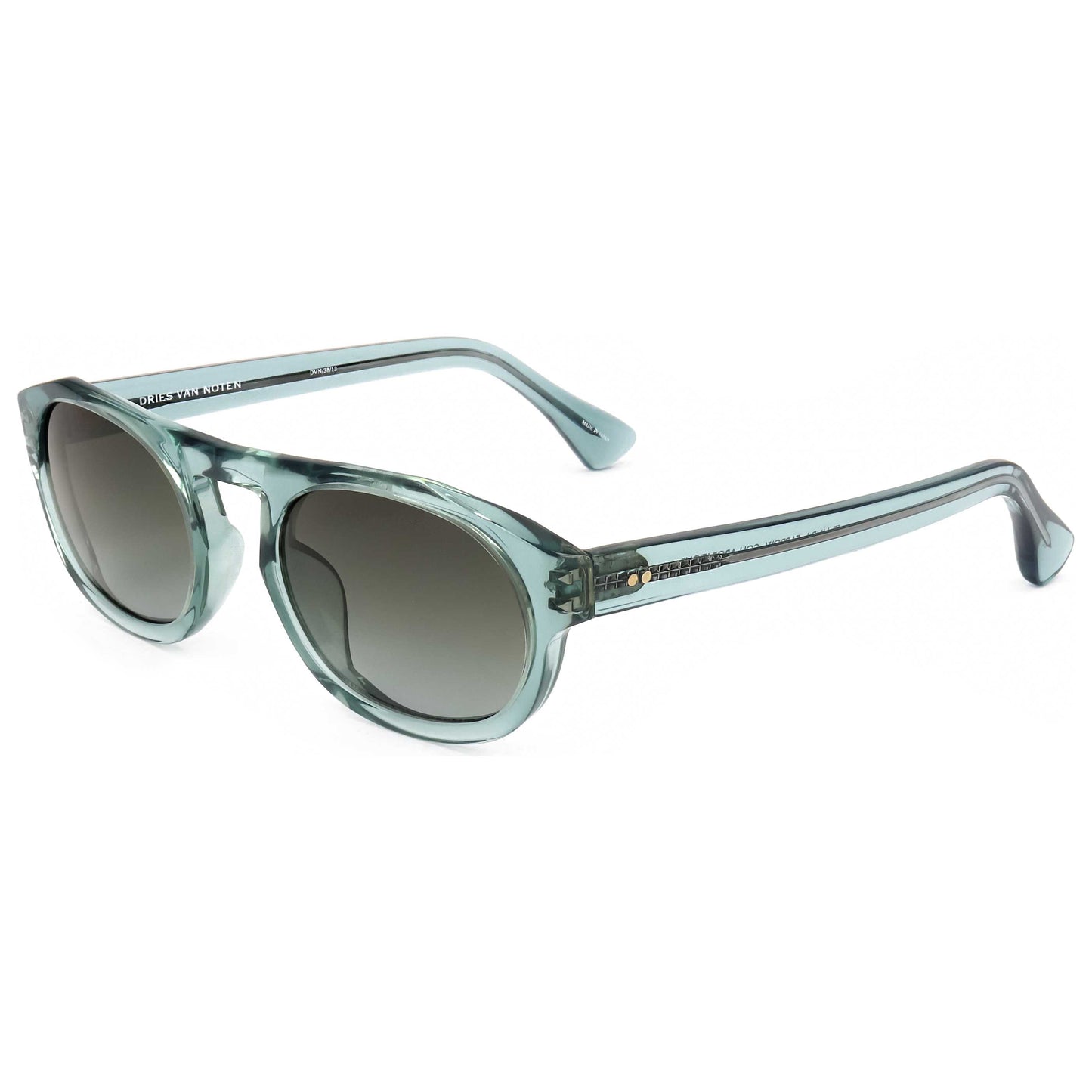 Front view of Linda Farrow Dries Van Noten Women's Sunglasses DVN38-C13-50