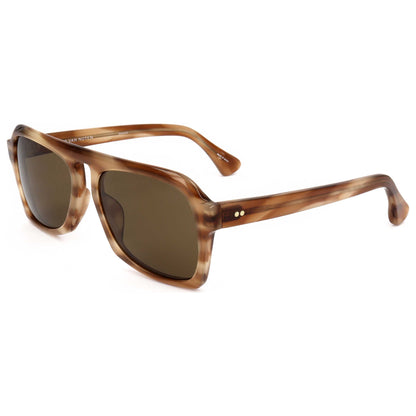 Front view of Linda Farrow Dries Van Noten Men's Sunglasses DVN39-C2-55