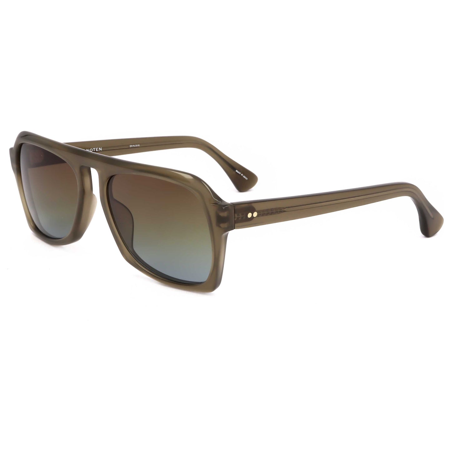 Front view of Linda Farrow Dries Van Noten Unisex Sunglasses DVN39-C6-55