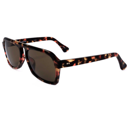 Front view of Linda Farrow Dries Van Noten Unisex Sunglasses DVN39-C7-55