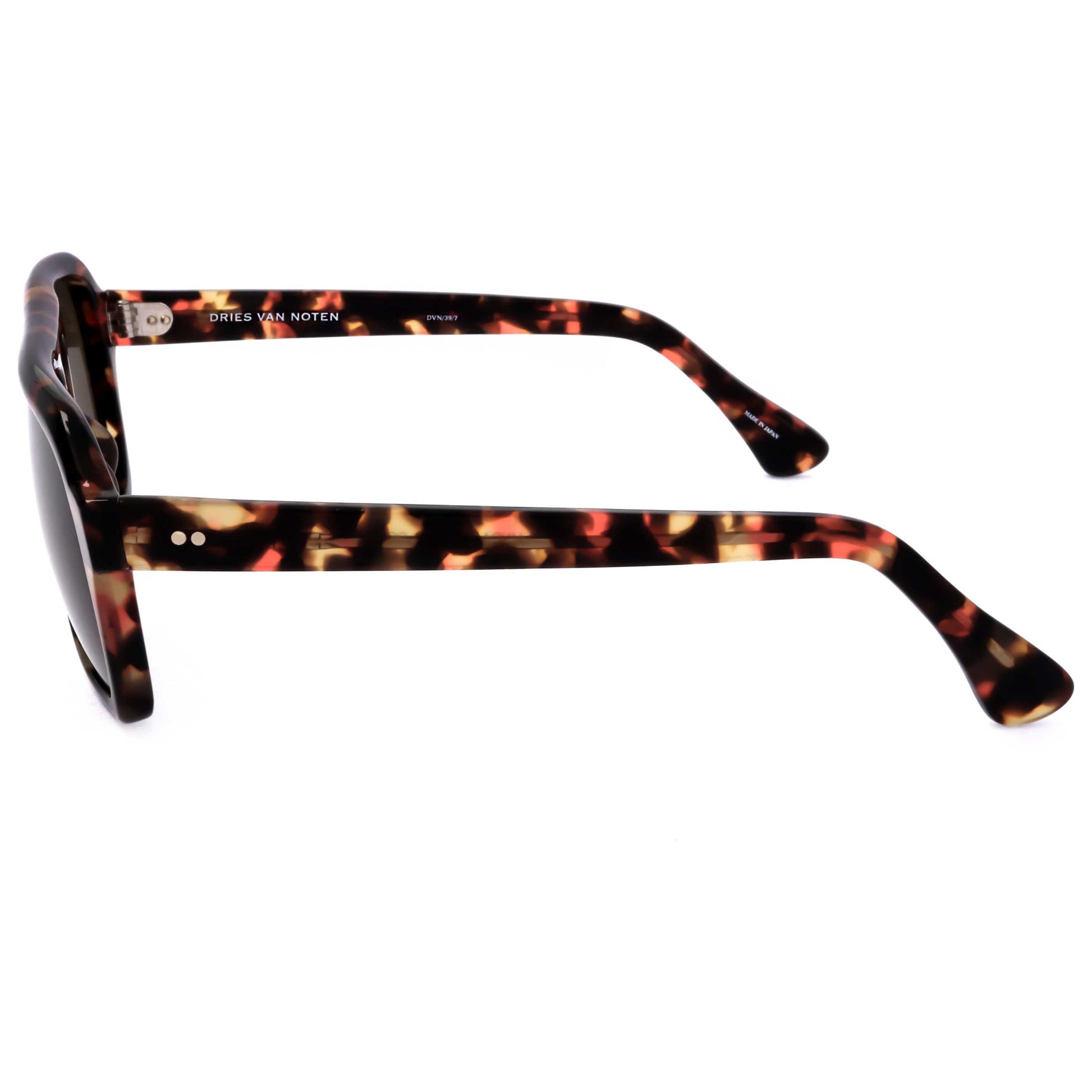 Linda Farrow Dries Van Noten Unisex Sunglasses DVN39-C7-55 - Image #3