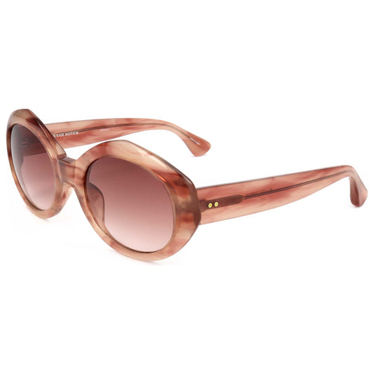 Front view of Linda Farrow Dries Van Noten Women's Sunglasses DVN44-C11-55