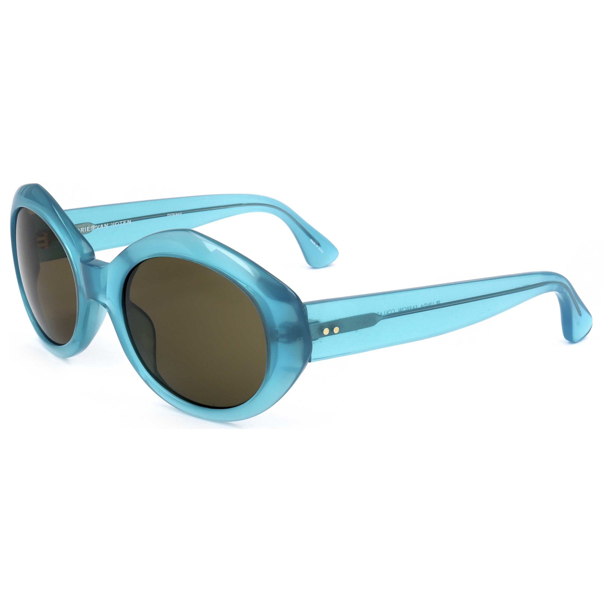Front view of Linda Farrow Dries Van Noten Women's Sunglasses DVN44-C4-55