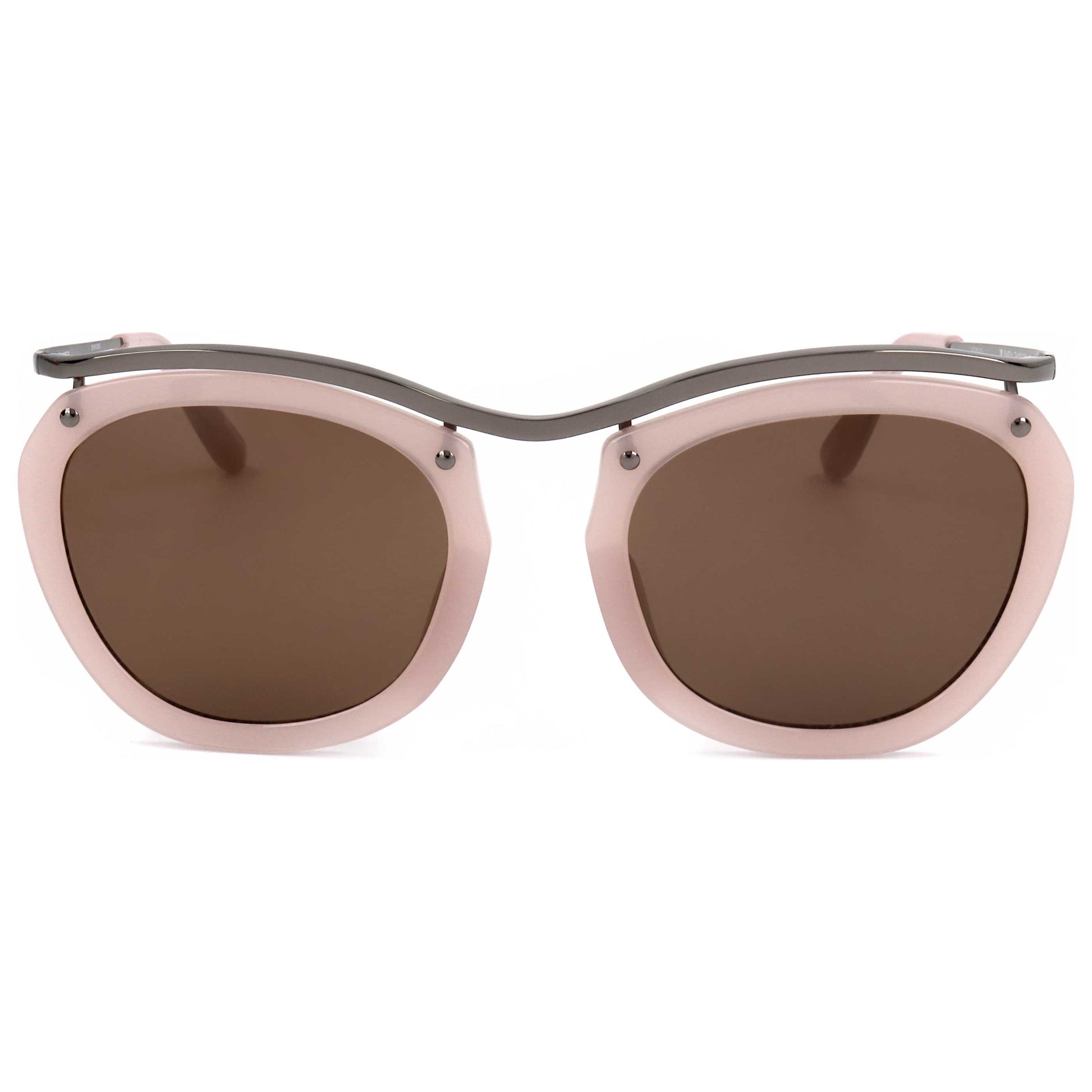 Linda Farrow Dries Van Noten Unisex Sunglasses DVN50-C3-51 - Image #6