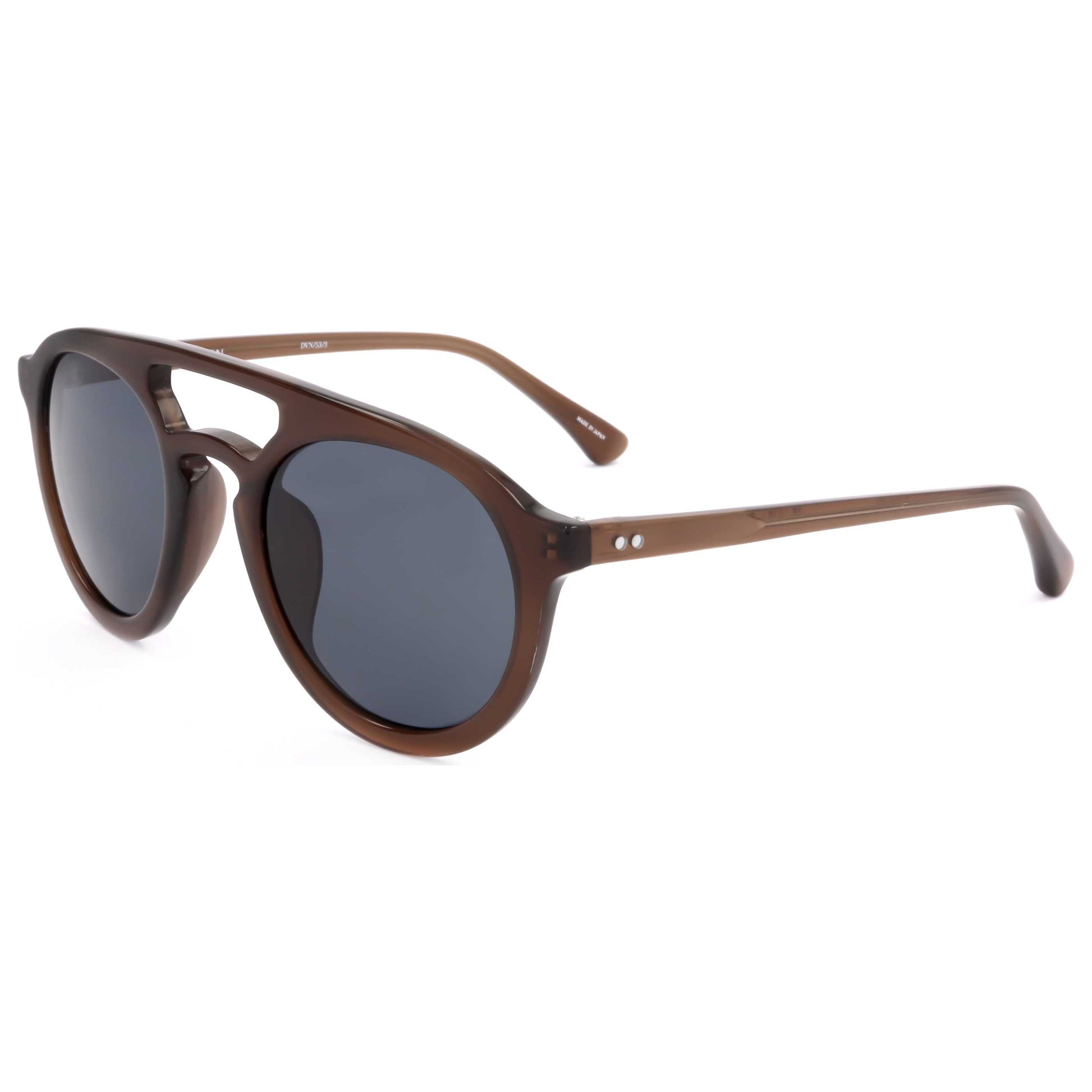 Front view of Linda Farrow Dries Van Noten Unisex Sunglasses DVN53-C3-47