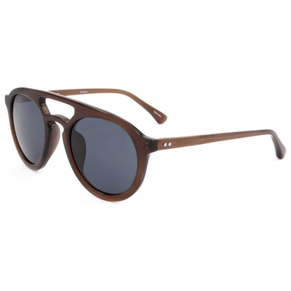 Front view of Linda Farrow Dries Van Noten Unisex Sunglasses DVN53-C3-47