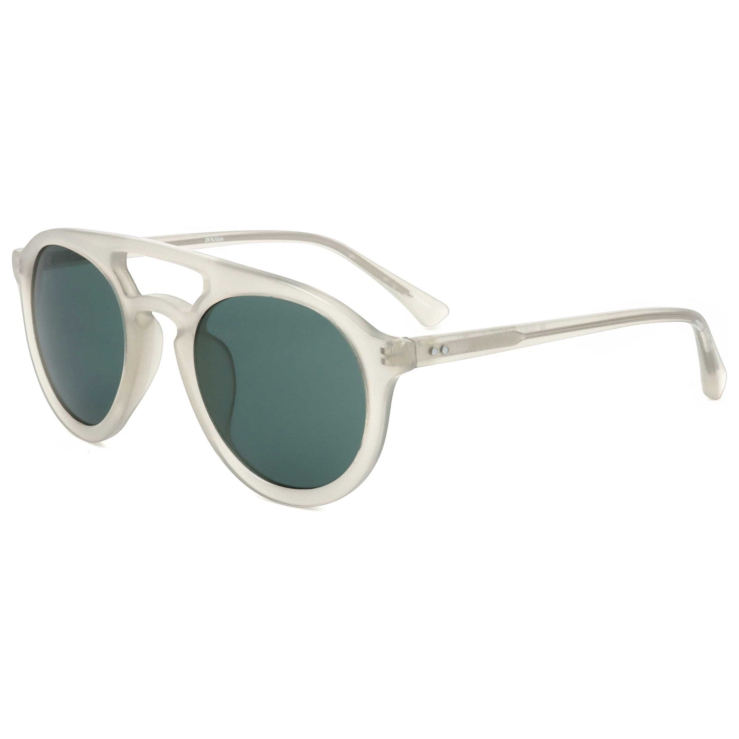 Front view of Linda Farrow Dries Van Noten Unisex Sunglasses DVN53-C6-47