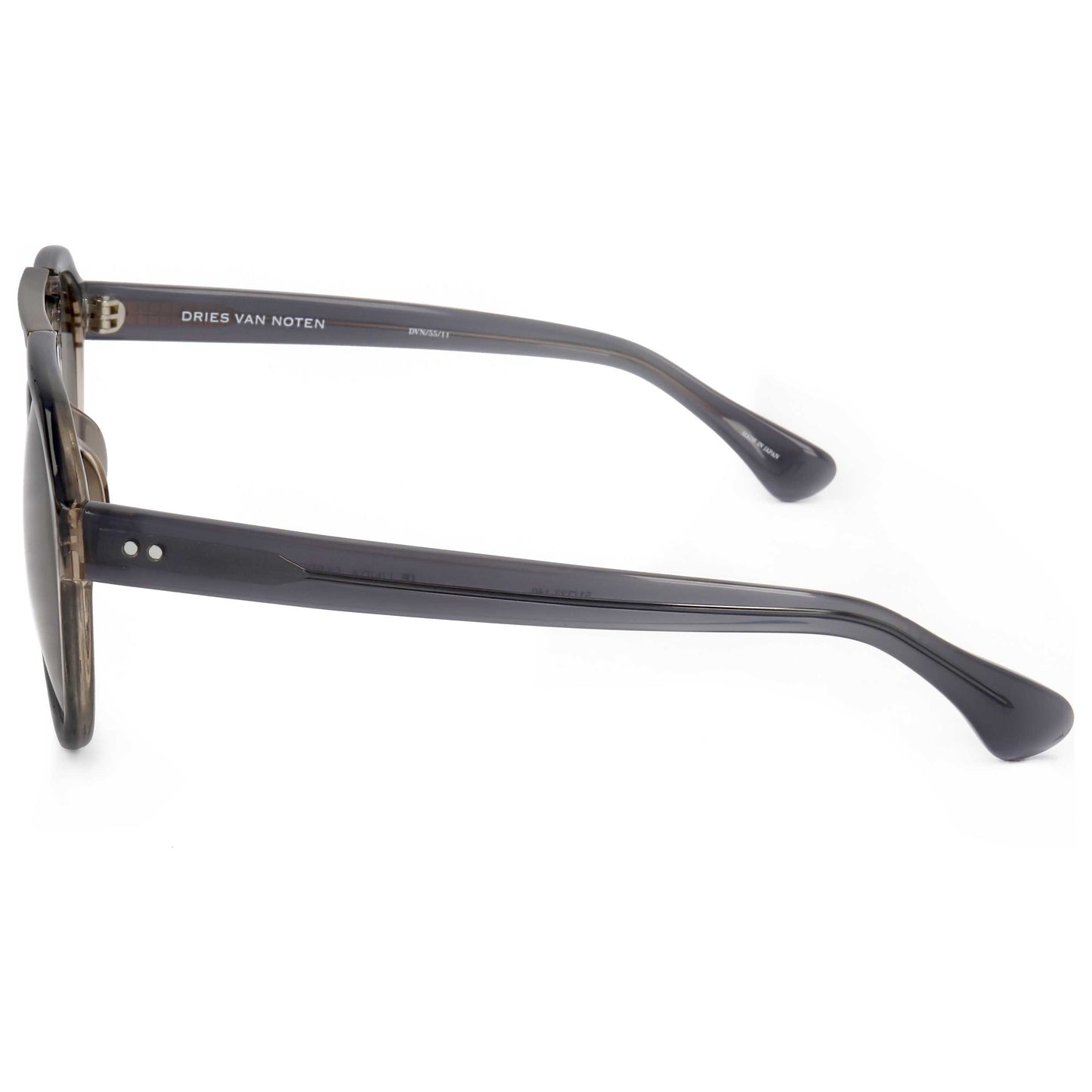 Linda Farrow Dries Van Noten Unisex Sunglasses DVN55-C11-50 - Image #3