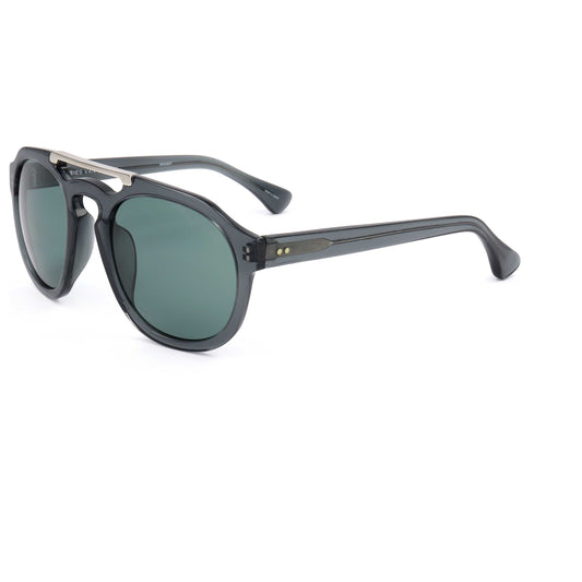 Front view of Linda Farrow Dries Van Noten Unisex Sunglasses DVN55-C7-50